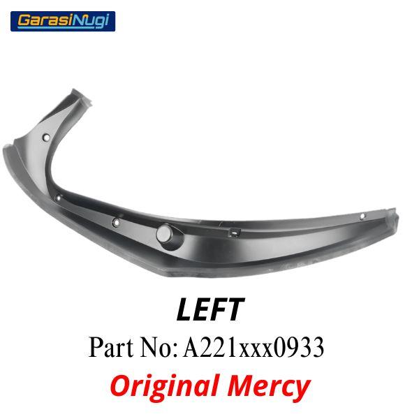 Mercedes W221 Talang Air Bagasi Karet Cover Samping Mercy S300
