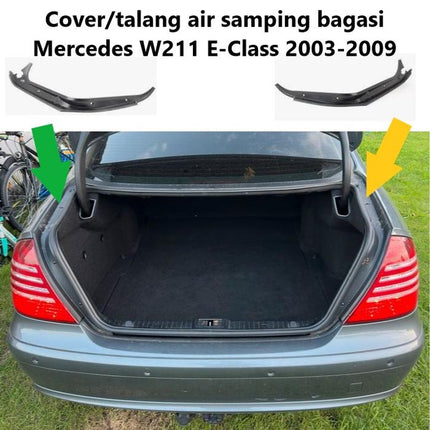 Mercedes W211 Karet Bagasi Cover Talang Air Samping Mercy E200