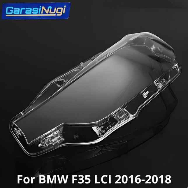 For BMW F30 LCI Mika Headlight Lens Kaca Cover Lampu Depan 320 2016-2018