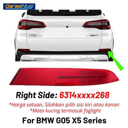 Reflector For BMW G05 Mata Kucing Trim Rear Belakang X5