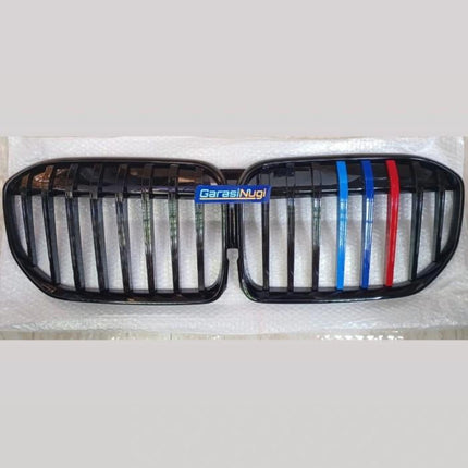 Kidney Grille For BMW G11 G12 LCI Kap Double Grill Glossy M Color 740
