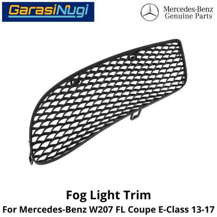 Fog Trim Mercy W207 Facelift Coupe Cover Lampu Kabut Bracket Mercedes E250