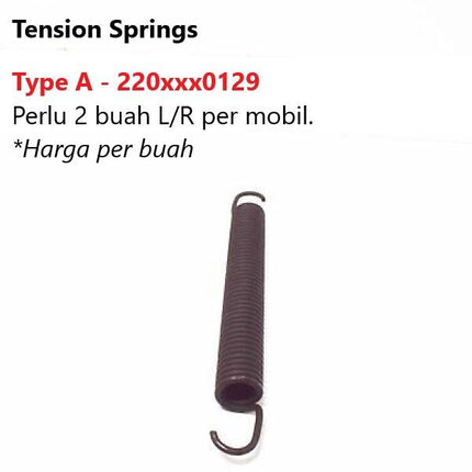 Mercedes W220 Mercy S Class Tension Spring Per Shock Bagasi S320