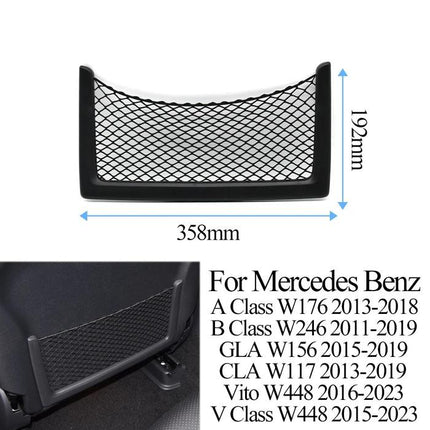 Mercy W246 W156 W117 Seat Pocket Kantong Kursi Jaring Mercedes B200