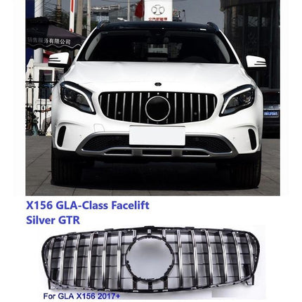 Mercedes X156 W156 Mercy GLA Class Grille Hidung Chrome Diamond GTR