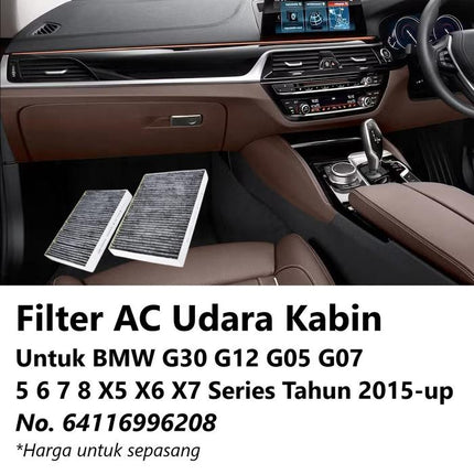 Filter Cabin Saringan Udara Kabin For BMW G30 G12 G05 G07 AC 520 X5