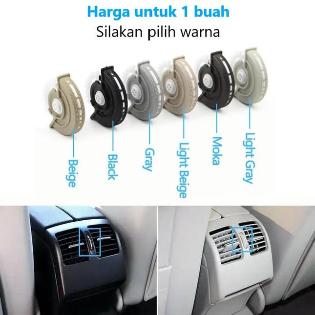 Roda Rear AC Vent Wheel Buka Tutup Kisi Grill Mercedes W204 W212 W207