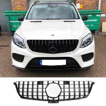 Mercedes W166 Mercy GLE ML Class Grille Hidung Chrome Diamond GTR