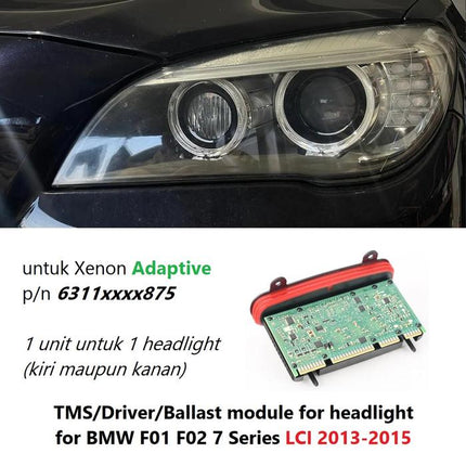 TMS DRL For BMW F01 F02 Headlight Module Ballast Lampu 63117316213 735