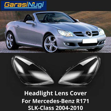 Mika Headlight Mercy R171 Lens Kaca Cover Lampu Depan SLK 2004-2010