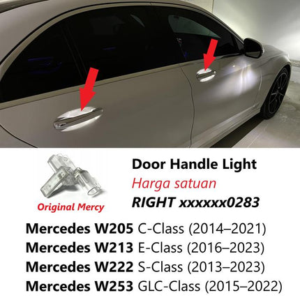 Door Handle Light Mercedes W205 W213 W253 W222 Lampu Pintu C200 E300