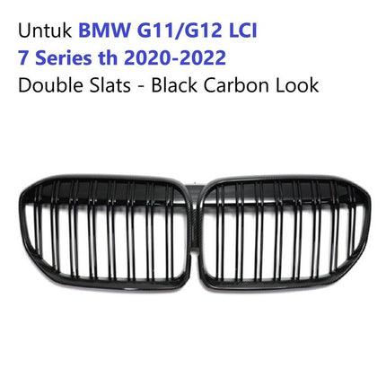 Kidney Grille For BMW G11 G12 LCI Kap Double Grill Glossy M Color 740