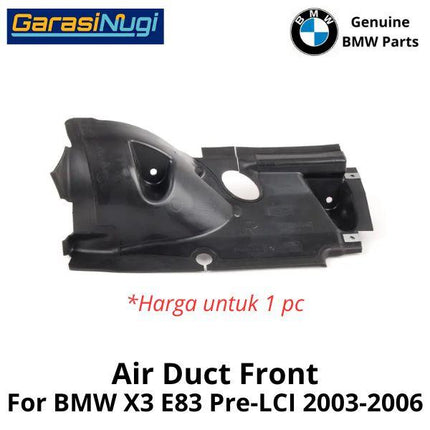 Radiator Air Duct For BMW E83 Grill Aliran Udara Kiri Dan Kanan X3 2003-2010
