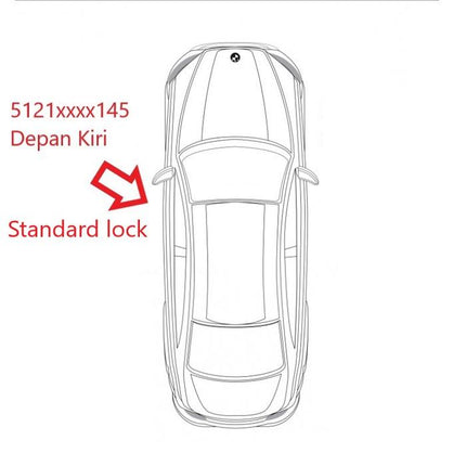 MARELLI Door Lock Actuator Kunci Pintu BMW E60 F10 E90 E66 Original