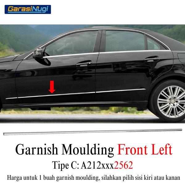 Chrome Stripe Mercy W212 Pre-FL Garnish Moulding E300