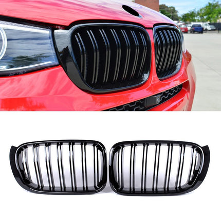 BMW Grill Kidney Grille Hidung Double Slat Carbon M Color F25 X3 X4