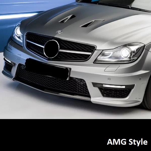 Mercedes W204 Mercy C Class Grill Hidung Chrome Grille Diamond GTR AMG