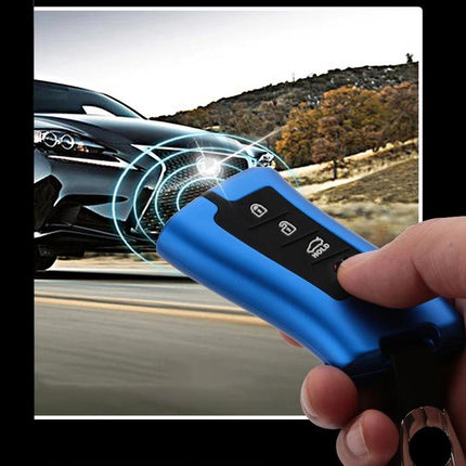 Lexus ES LS UX LC Aluminium Metal Key Case Sarung Kunci 3 4 Tombol