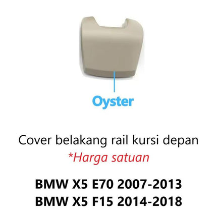 Rear Seat Track Cover For BMW E70 F15 Tutup Kaki Rail Kursi Belakang X5
