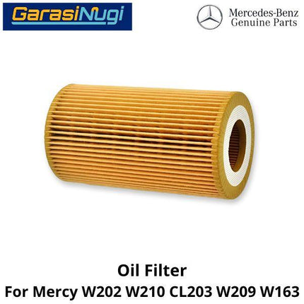 Original Oil Filter For Mercy W202 W210 W209 W163 Saringan Filter C200 ML