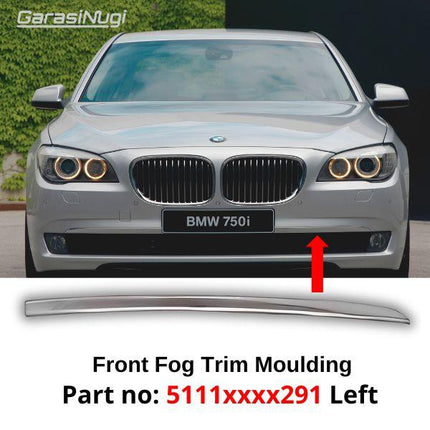 Garnish Moulding BMW F01 F02 F03 Chrome List Bemper Depan Original 730 740