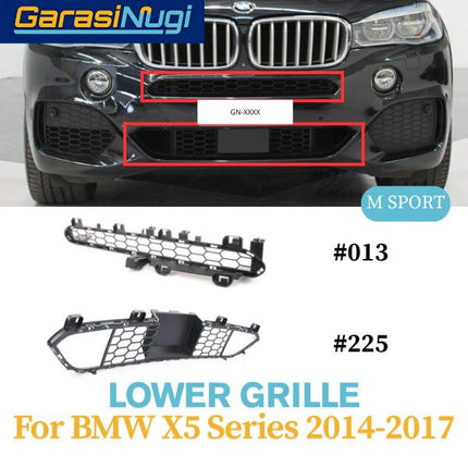 Lower Grille For BMW F15 Grill Cover Bumper Bawah X5