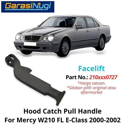 Original Hood Pull Mercy W210 Latch Handle Tarikan Kap Mesin Mercy E230