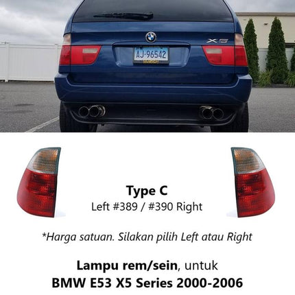 BMW E53 Lampu Rem Belakang Sein Brake Tail Light Blinker X5 2000-2006