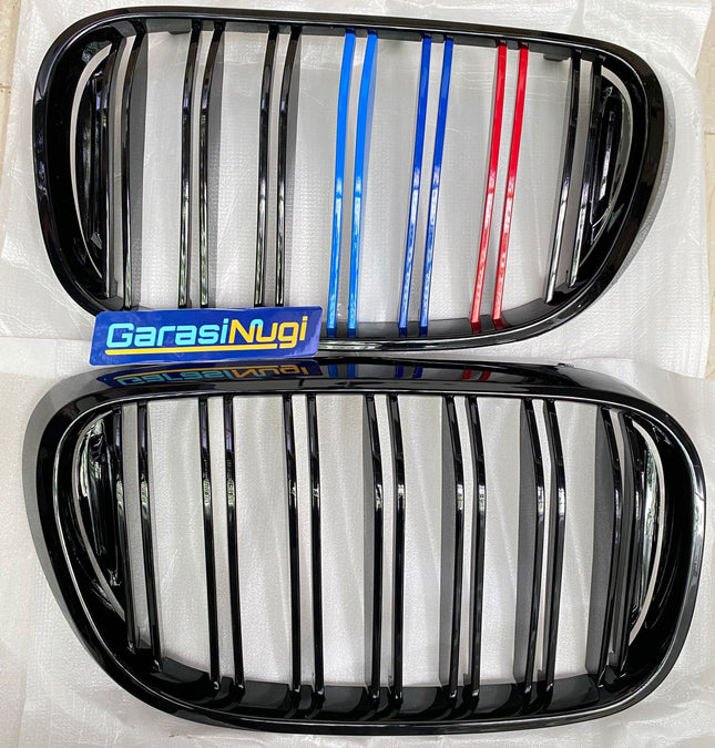 Grill Kidney BMW G11 G12 Pre-LCI Grille Hidung Kap Double Glossy M Color 740