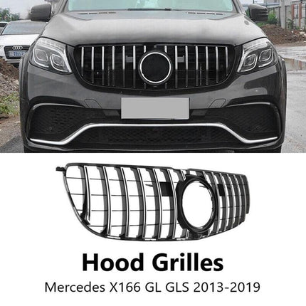 Mercy X166 Grille Mercedes GL500 GLS450 Hidung Chrome GT GTR