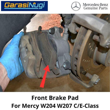Front Brake Pads Mercy W204 W207 Kampas Rem 0054204920 Depan C200 E250