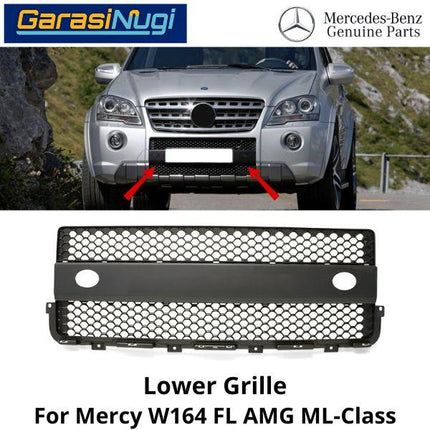 Lower Grille Mercedes W164 FL AMG Cover Bumper Bawah Depan Mercy ML