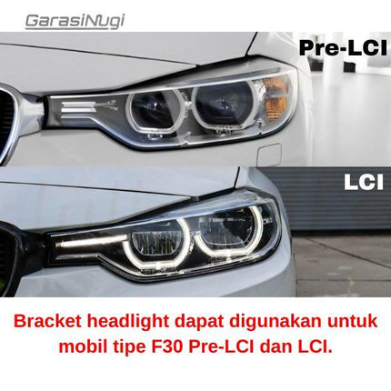 Headlight Bracket For BMW F30 Front Mount Breket Lampu Depan 320