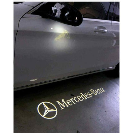Welcome LED Spion Logo Mercedes Mirror Mercy W204 W212 W221 W117 W246