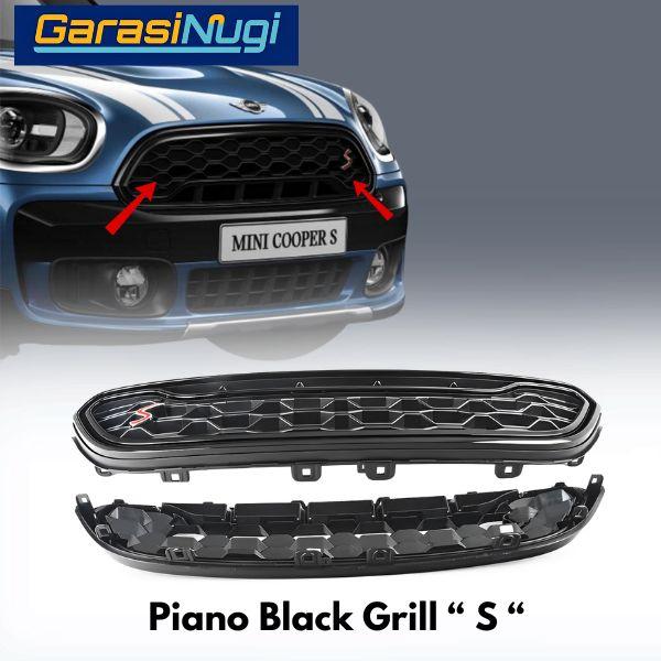 Decorative Grille MINI F60 Cooper S Countryman Piano Radiator Grill