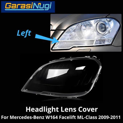 Mika Headlight Mercy W164 FL Lens Kaca Cover Lampu Depan Mercedes ML