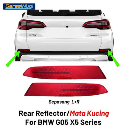 Reflector For BMW G05 Mata Kucing Trim Rear Belakang X5