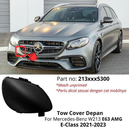 Lubang Towing Mercy W213 Bumper Tow Derek Cover Mercedes E300 E350 E400