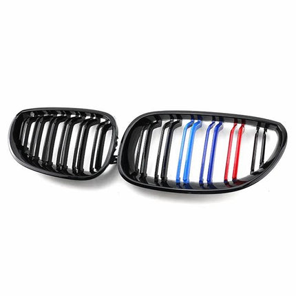 BMW Grill Kidney Grille Hidung Kap Double Slat Glossy M Color E60 523i