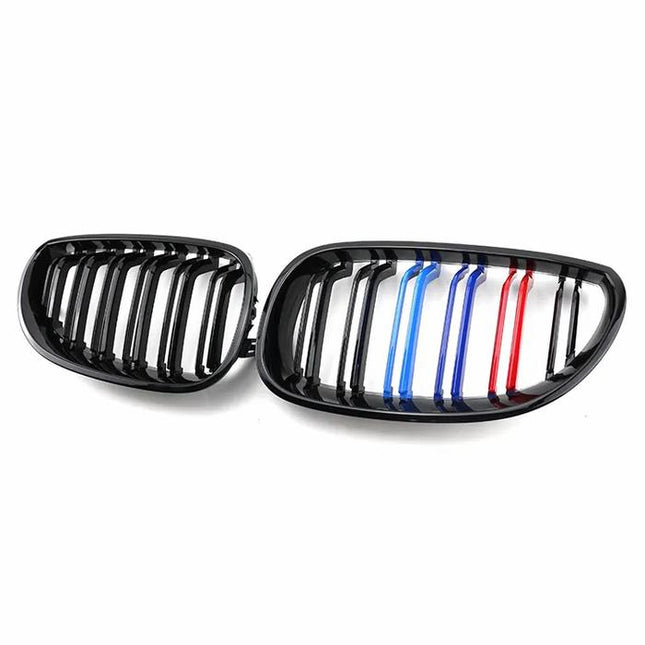 BMW Grill Kidney Grille Hidung Kap Double Slat Glossy M Color E60 523i