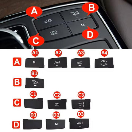 Console Buttons Tombol Sport Mercedes ML GL GLE GLS Mercy W166 W292