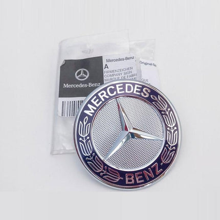 Mercedes W204 W205 W212 W213 Hood Emblem Logo Mesin Depan Mercy C E