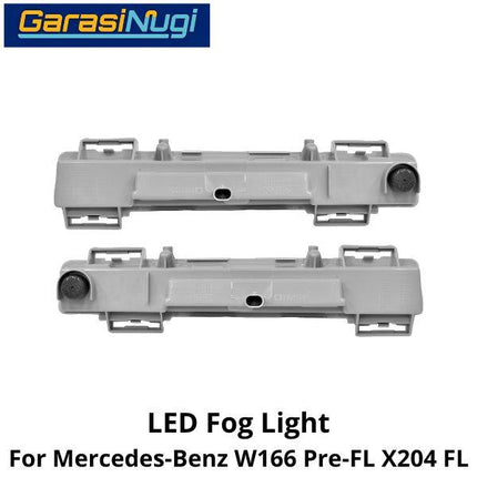 Fog Lights Mercy W166 X204 LED Lampu Kabut Garis Bumper Depan ML GLK