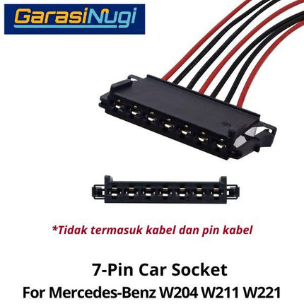 7-Pin Car Socket Mercy W204 W211 W221 Klip Kabel Harness Mercedes C200
