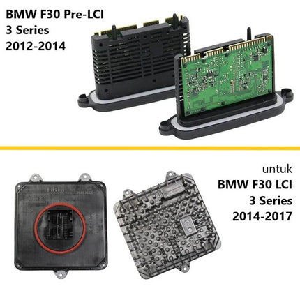 TMS DRL Headlight Module Ballast Lampu 63117316147 BMW F30 F48 F15 320