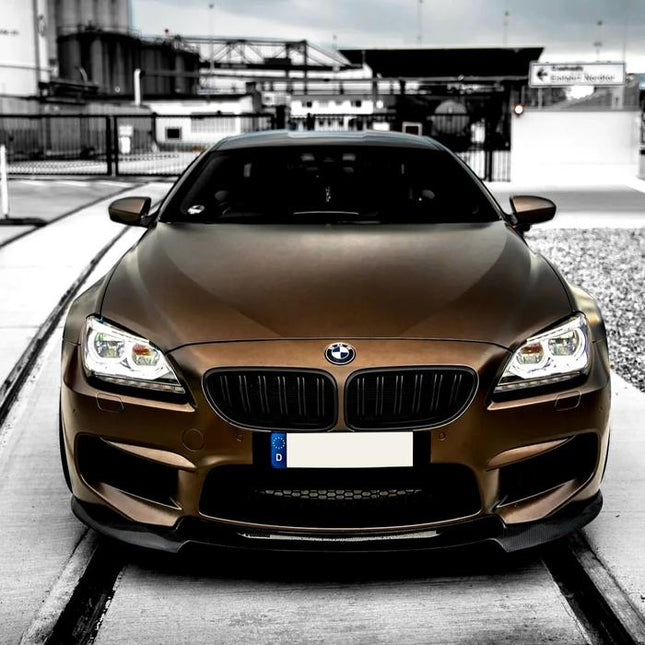 BMW Grill Carbon Kidney Grille Hidung Double Slat Diamond F06 F13 640