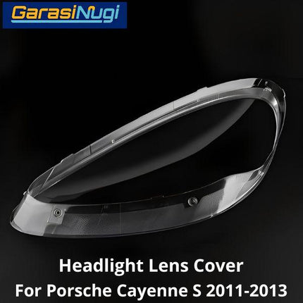 Mika Headlight 92A Porsche Cayenne Lens Kaca Cover Lampu Depan 11-13
