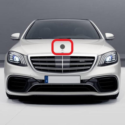Mercedes W222 W205 Hood Logo Berdiri Mesin Depan Mercy C200 S400