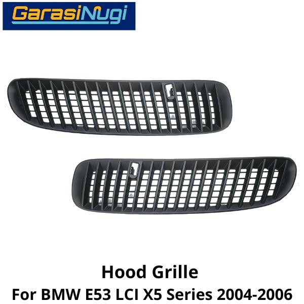 Hood Grill For BMW E53 LCI Aftermarket Kap Mesin Cover Kisi Udara X5