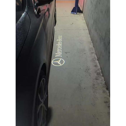 Welcome LED Spion Logo Mercedes Mirror Mercy W204 W212 W221 W117 W246